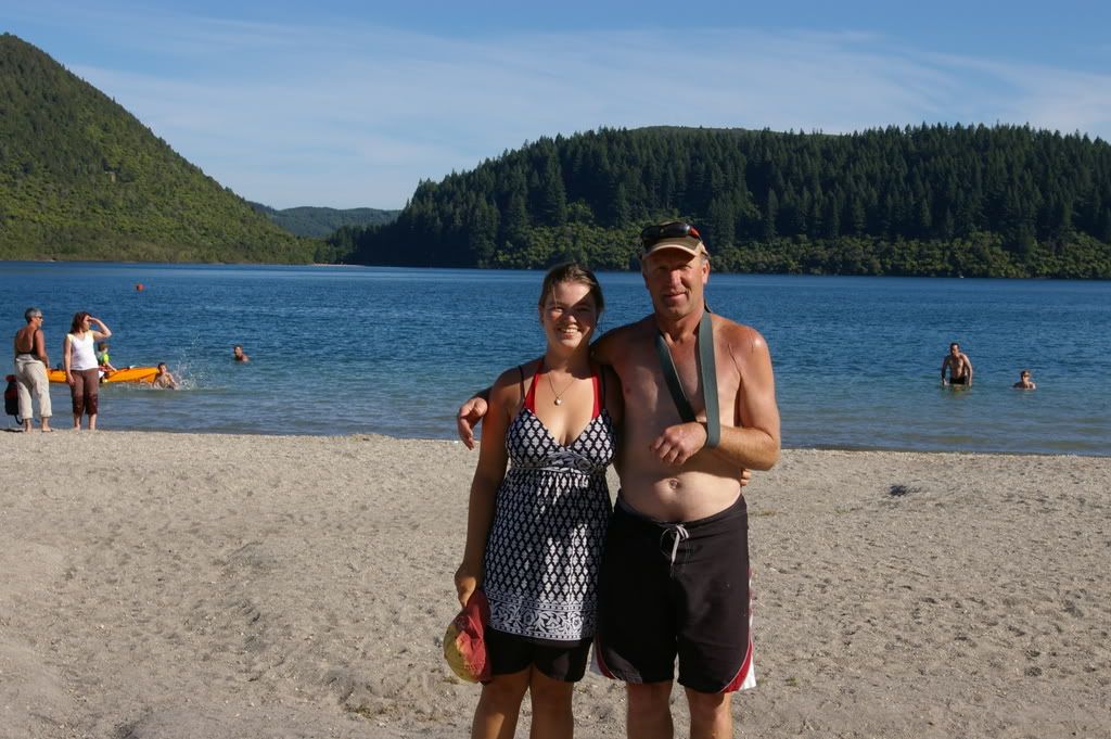 Errol and me at blue lake