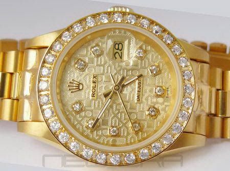 HQ - Rolex Ladies Masterpiece Auto (FULL-GOLD Rolex-Graph - Lady)