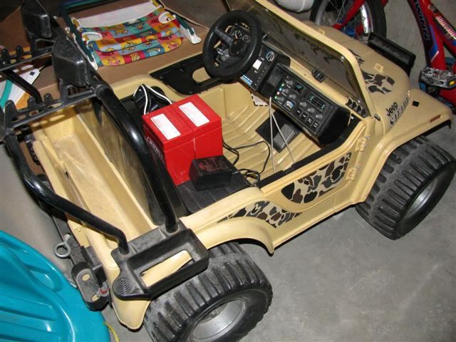 Old power wheels jeep parts