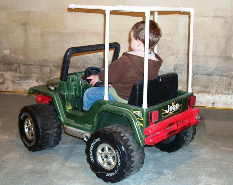 jeep power wheels modification