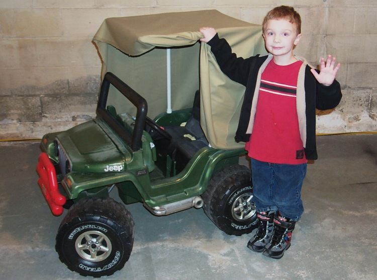 power wheels jeep modified