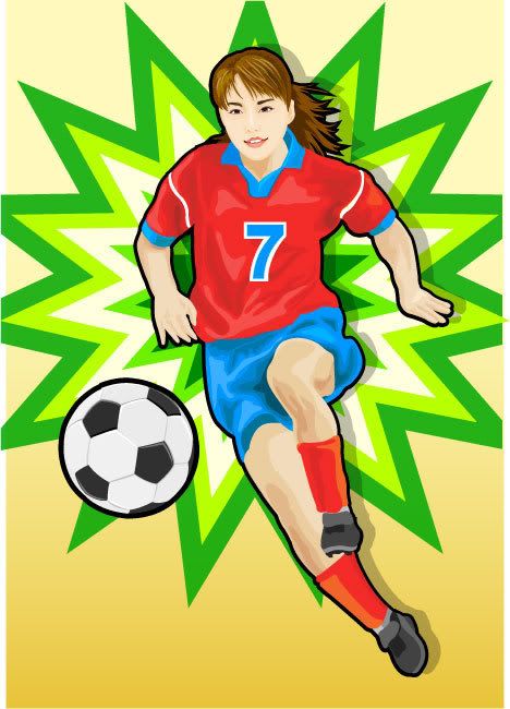 girl soccer player girl soccer player