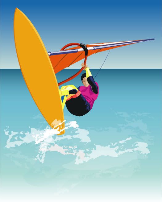 051 Converted vector photo 051 Converted vector Free Vector Graphics Surfers