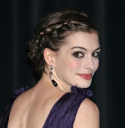 lauren conrad updo braid. The raided updo gives off a
