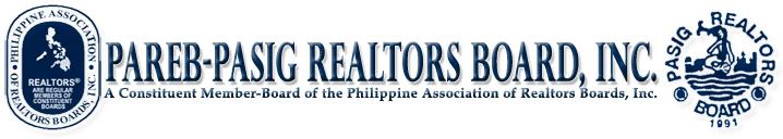 PAREB-Pasig Realtors Board Inc. PAREB-Pasig Realtors Board Inc.