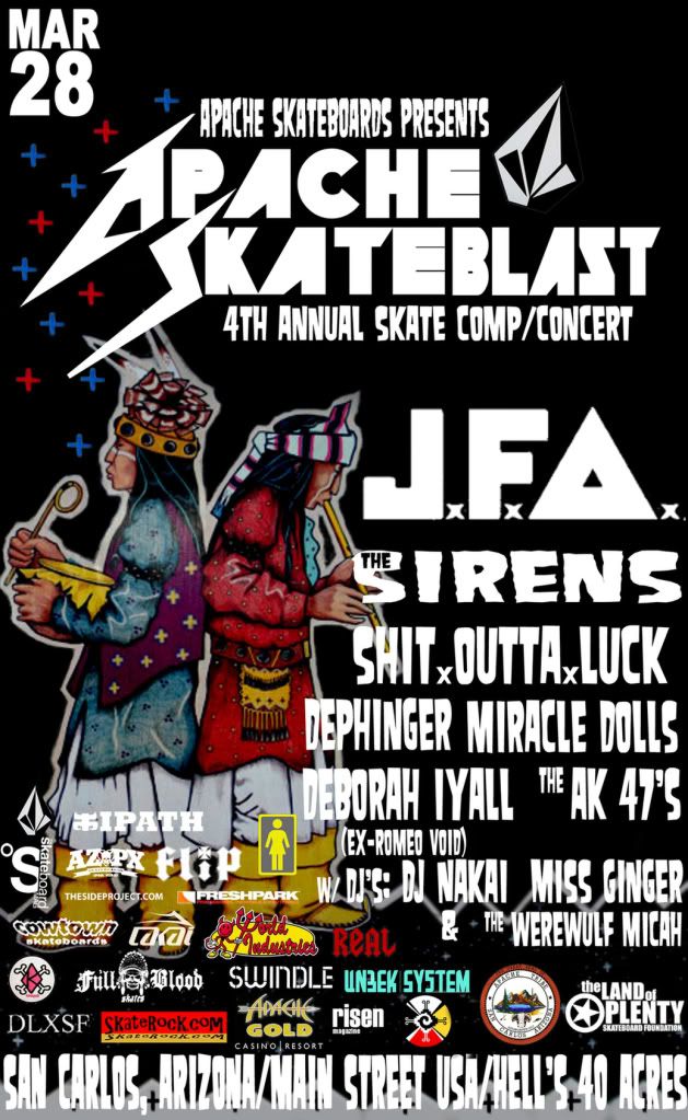 Apache Skate Blast 09 w/ JFA