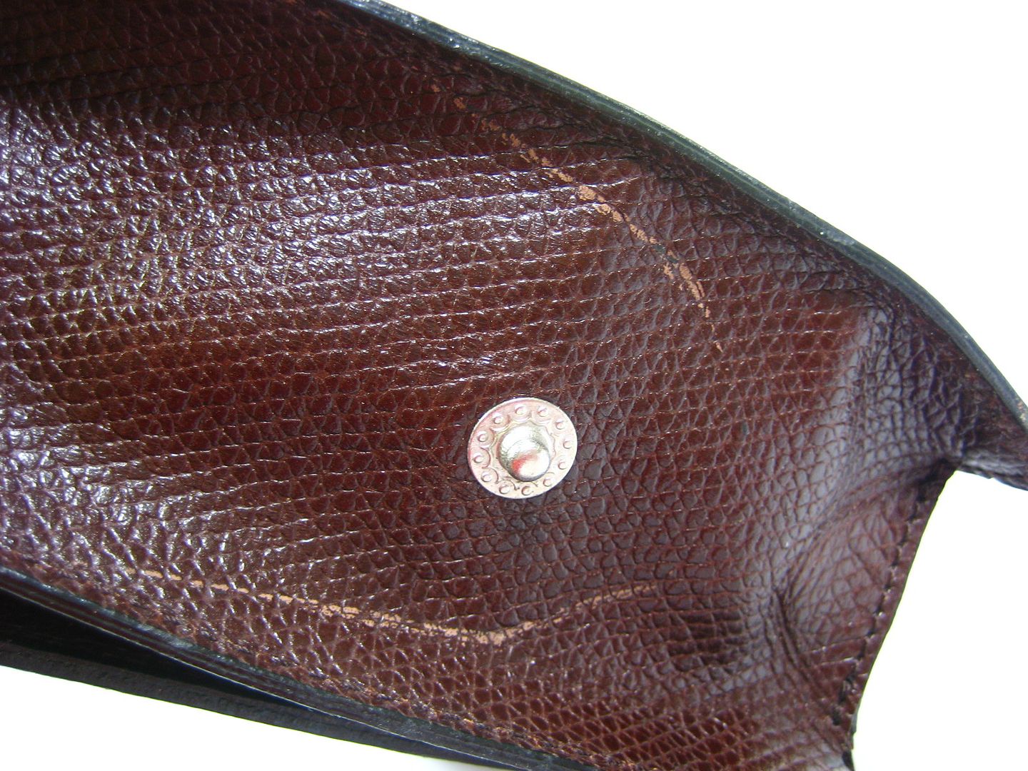 Vintage YSL Yves Saint Laurent Chocolate Brown Leather Clutch Bag ...  