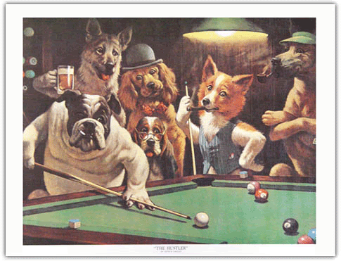 dogs.gif dogs playing snooker image by VISTABELLA_2007