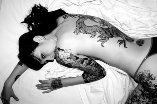 Popular Tattoo Sexy Girl