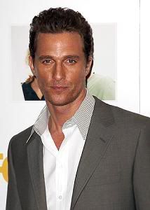 Matthew McConaughey virginity