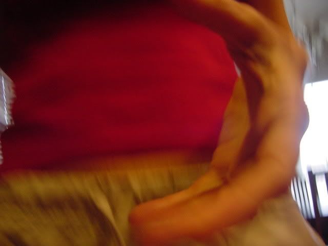 Just when a kid gets on a roll, a parent comes to steal the camera.