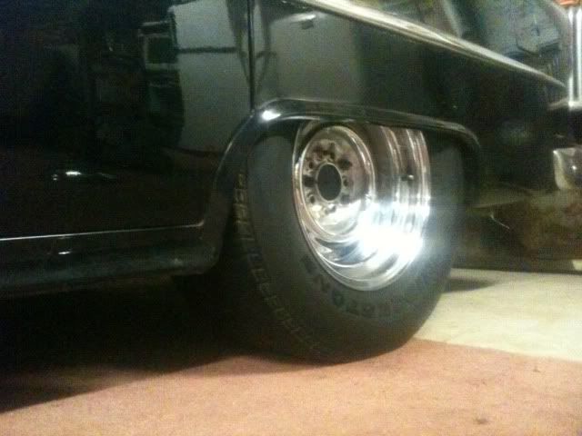 Breaking News!!! 275 on my 55 | Chevy Tri Five Forum
