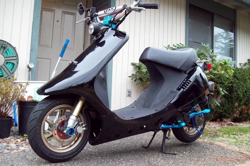 Honda elite 50cc mods #1