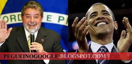 Começa as amizades - Lula e Obama