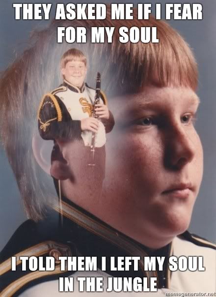 ptsd clarinet boy. another meme - clarinet kid