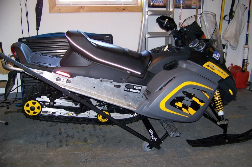 Easy Move sled cart. SkiDoo Snowmobiles Forum