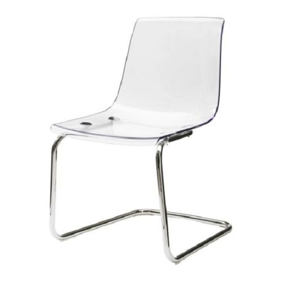 ikea clear chair