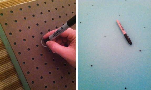 one. and easy fly step. a diy with through It's You'll  fun pegboard headboard this