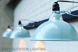 Our Quick and Easy Outdoor Lighting