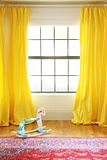 Yellow Curtains Playroom