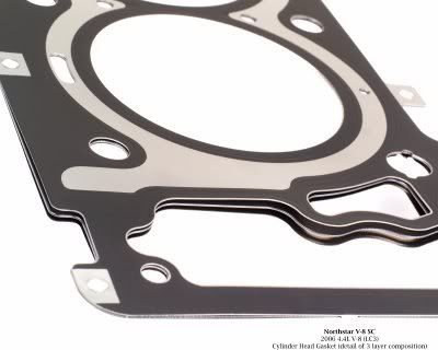 This is the Multi Layer Metal head gasket that is used on a RWD Northstar