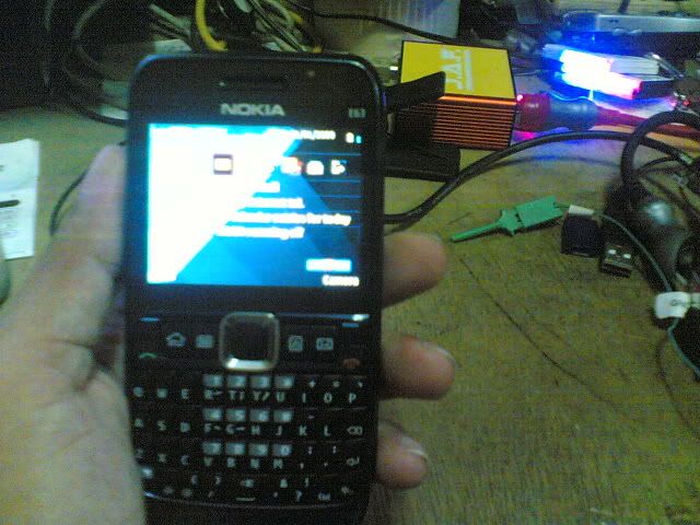 Nokia E63 Blue Screen Problem Solution