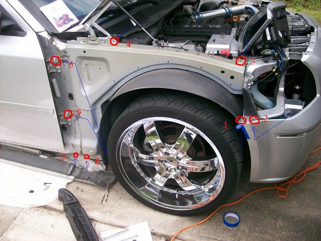 Fender Removal Custom Dodge Magnum Forums