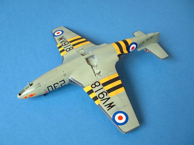 Hawker Sea Hawk Work In Progress Aircraft