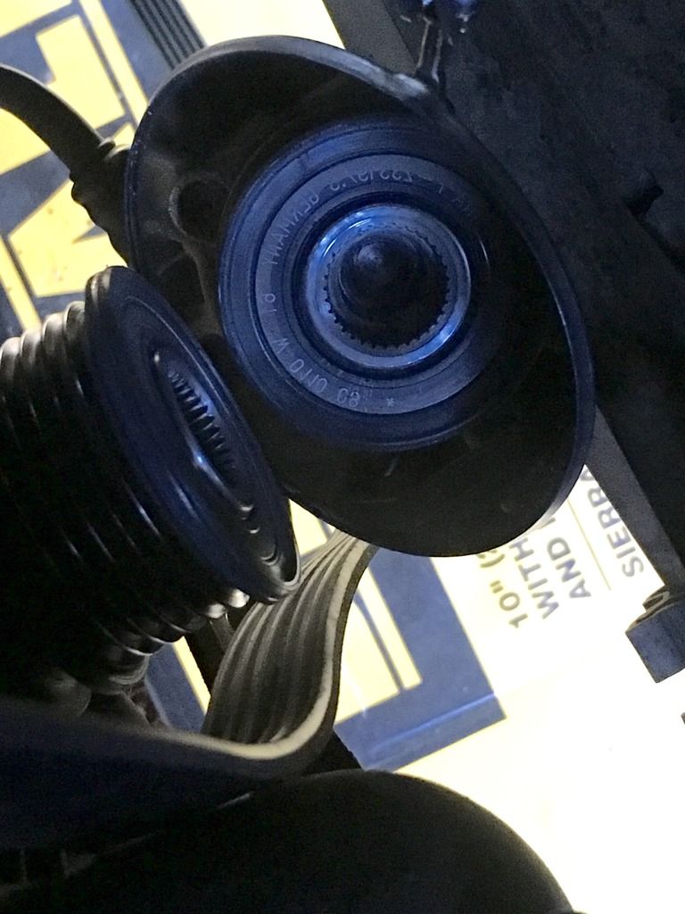 Belt squeal/idler pulley/water pump/tensioner...