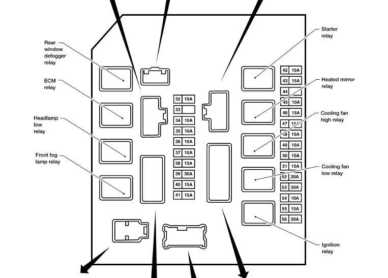2000 Nissan xterra fuse box diagram #10