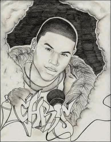 chris brown drawings