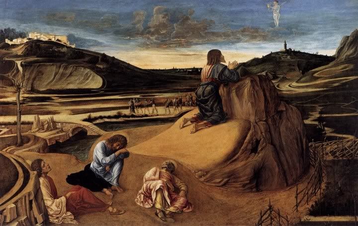 GBelliniAgony.jpg Agony in the Garden, Giovanni Bellini, 1464 image by LatinaPuella