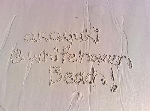 akayuki @ Whitehaven Beach, Whitsunday, Australia.