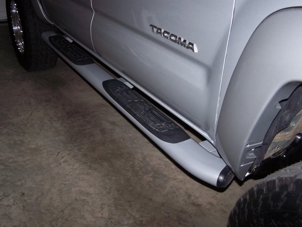 installing tube steps toyota tacoma #2