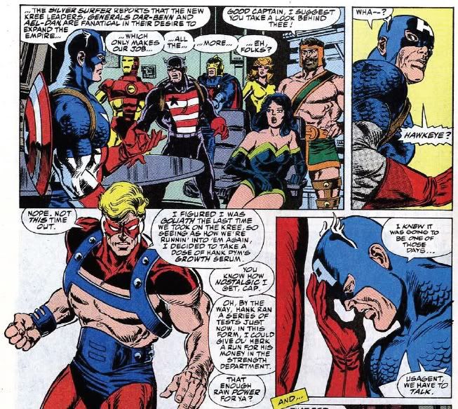 Steve facepalms at Clint