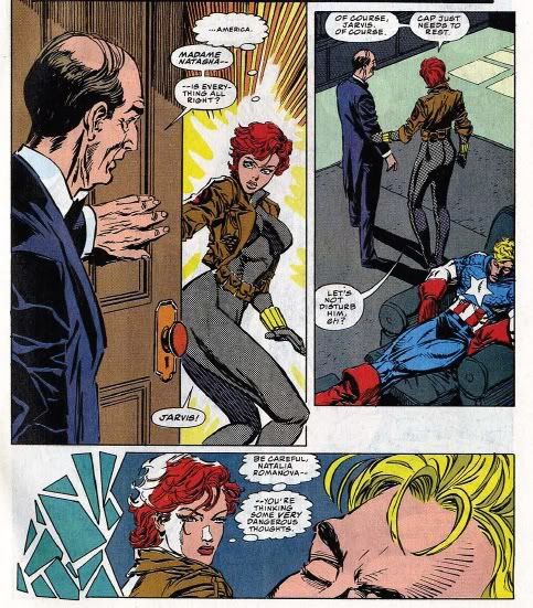 Natasha worries over Cap 2