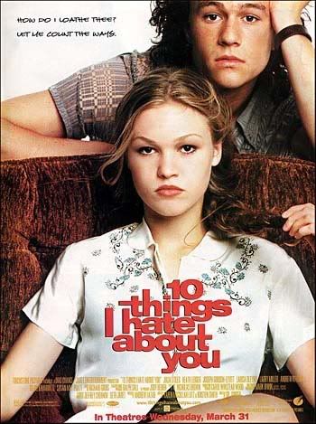 10 Things I hate about You things i hate. 10 Things I hate about You