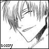 bleachichimarusorry.jpg Ichimaru - sorry [the only time I ever liked Ichimaru was when he said that to Matsumoto. He looks like he means it, too] image by HitsugayasHime