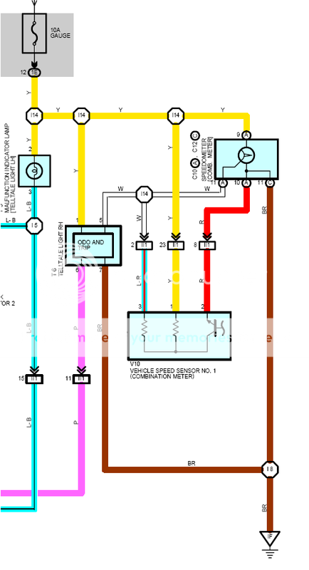 W Speedo Sensor Wiring