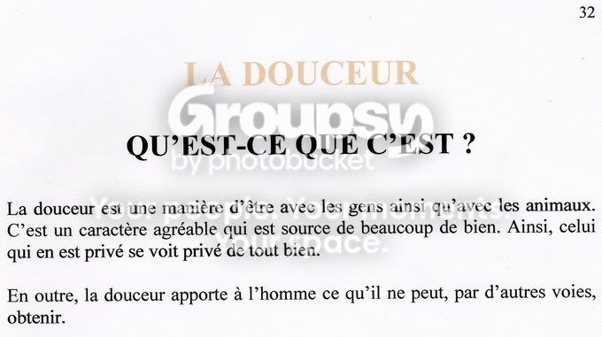LA DOUCEUR