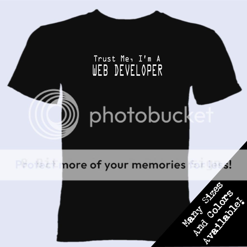 Trust Me Im A Web Developer T Shirt Programmer PHP Admin HTML IT Gift 