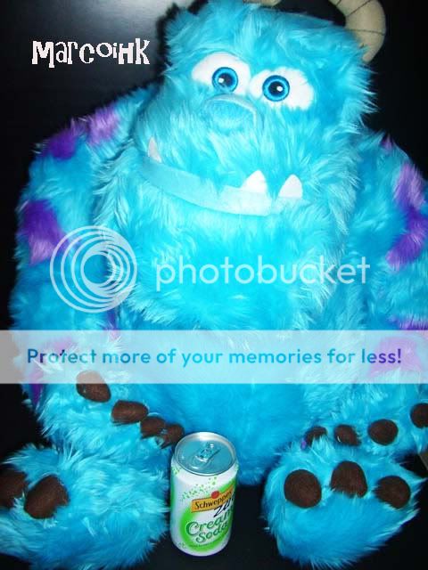 Rare Disney Monsters INC 28 Huge Sully Toy Plush Doll  