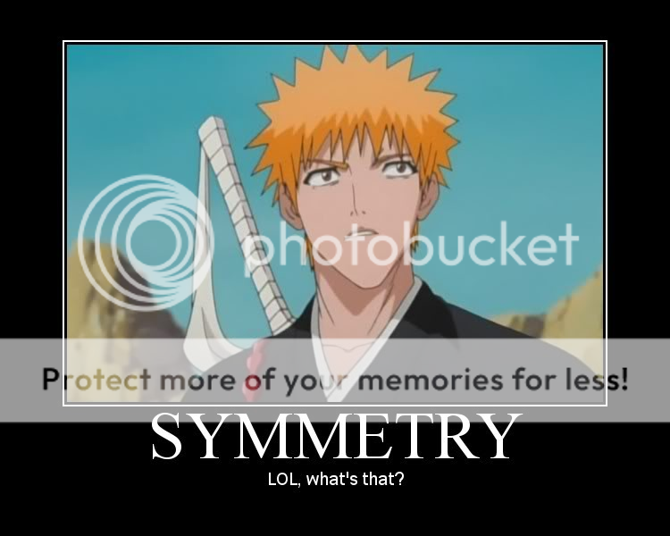 Ichigo Symmetry Fail (Bleach) Photo by NakeBenihime | Photobucket