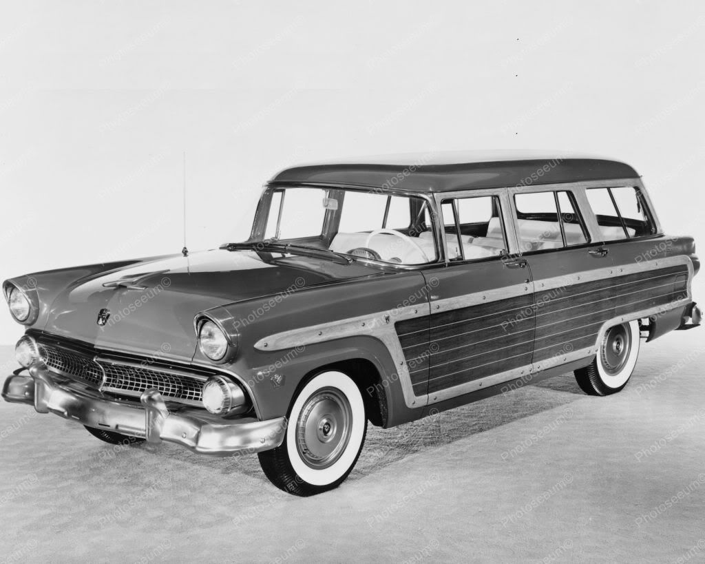 1954 Ford country squire woody #5