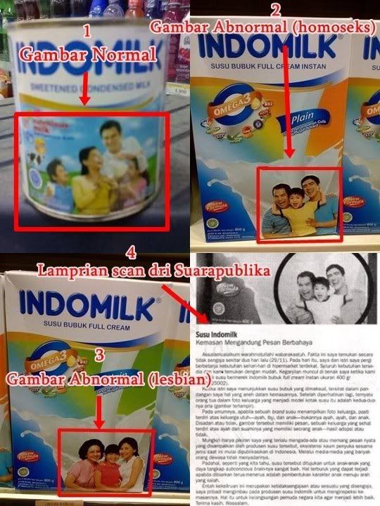 kemasan susu indomilk
