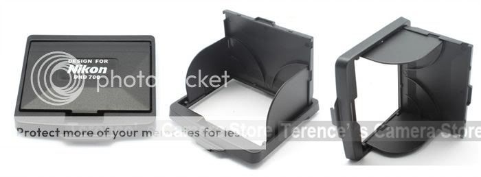 LCD Screen Hood Pop Up Shade Cover for NIKON D700  