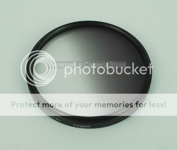 Green.L 46mm 46 mm M46 Gradual Grey ND4 GC Filter New  