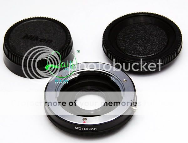 It allow Minolta MD/MC lens to Nikon AI (D700 D300 D90 D80 D5000 D40 