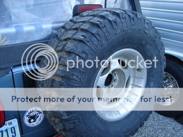 FS: 33x12.5 Goodyear MTR and Centerline Hellcat rims - Indiana | Pirate 4x4