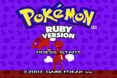 Pokemon Ruby : Gold comes to Hoenn